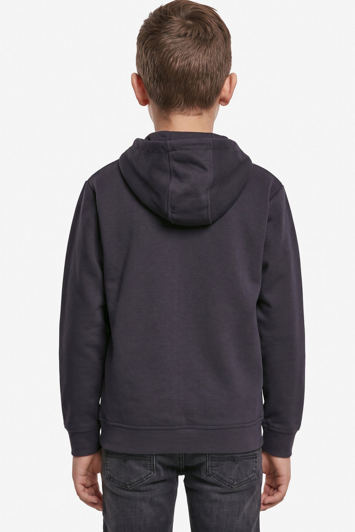 Kapuzensweatjacke - Navy