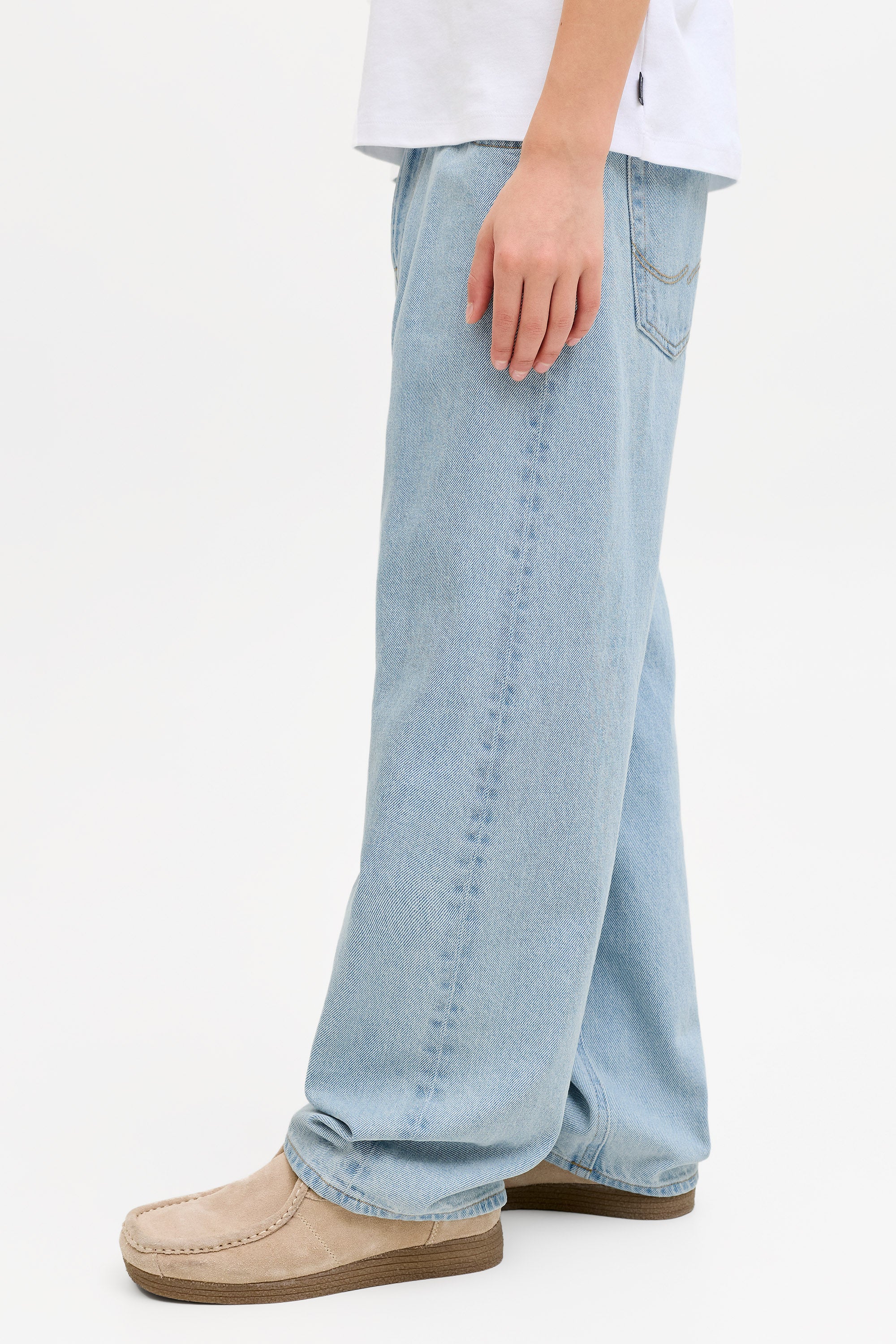 JJIALEX Baggy Jeans - Blue Denim