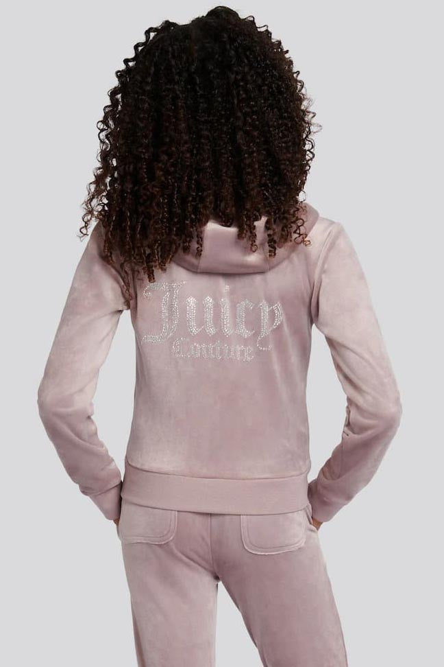 Samt Jacke - Purple Dove