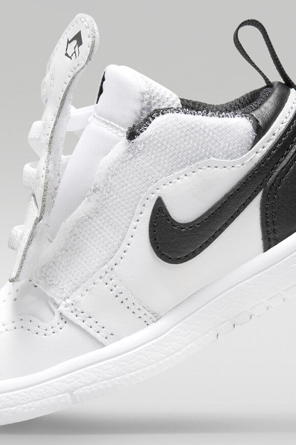 Sneaker Jordan 1 Alt Bambino - Bianco + Nero