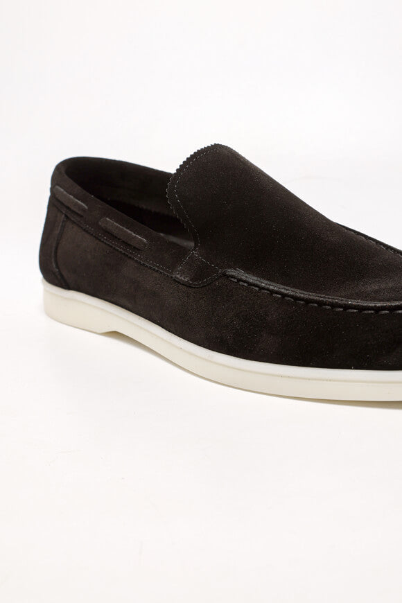 Loafers en daim - Black
