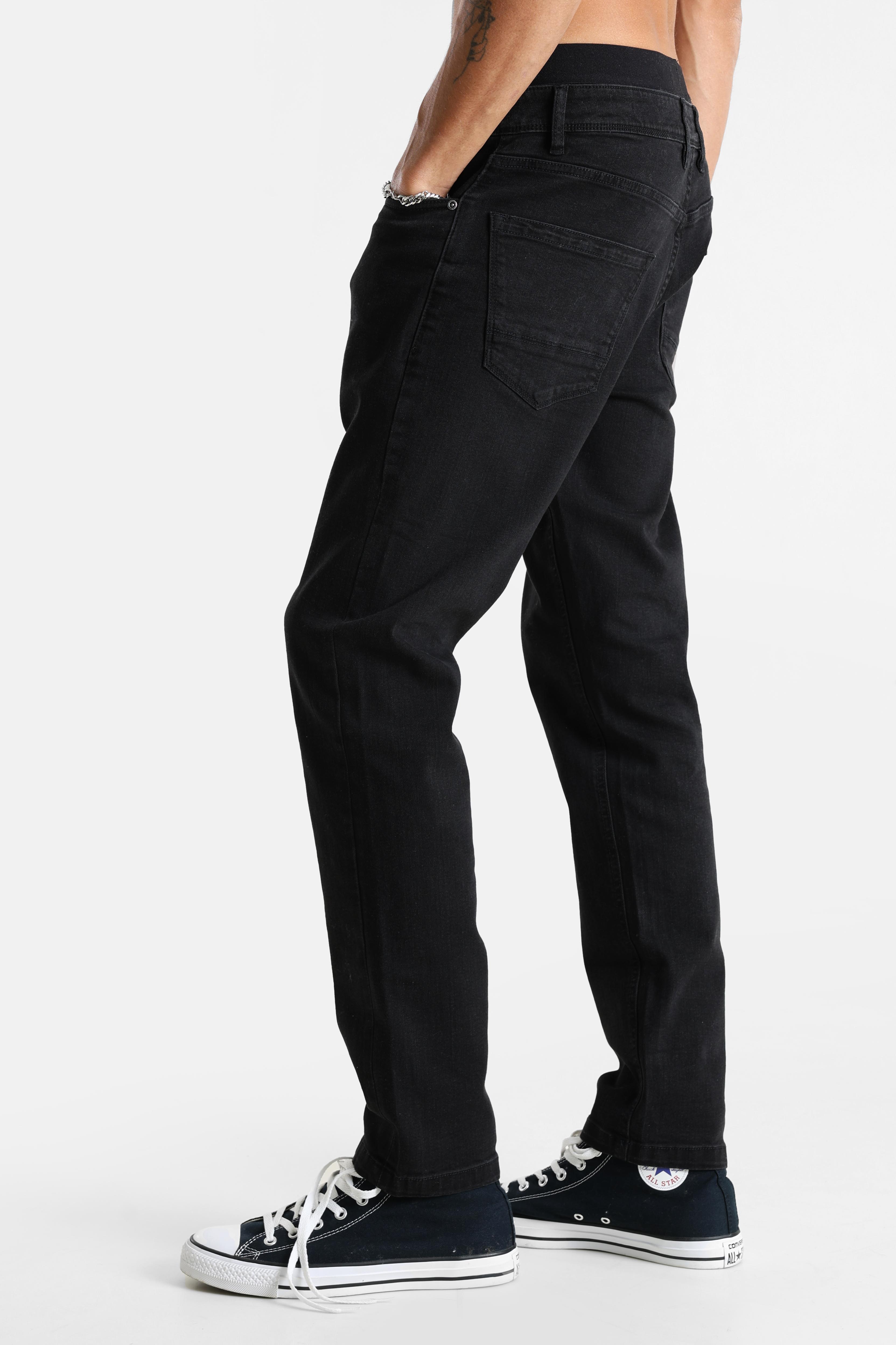 Tokyo Slim Fit Jeans - Black Denim