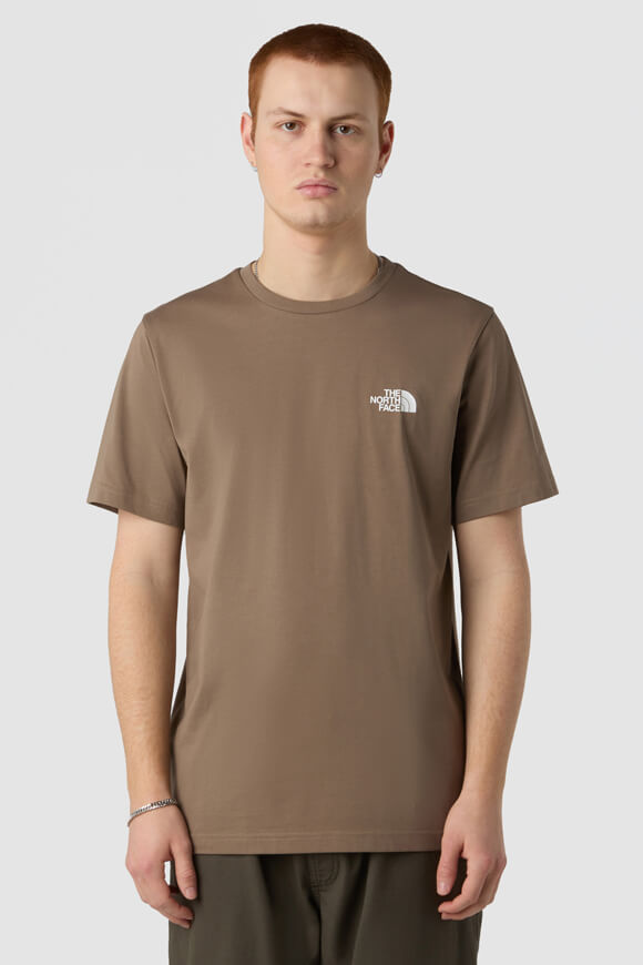 Simple Dome T-Shirt - Mocha Brown