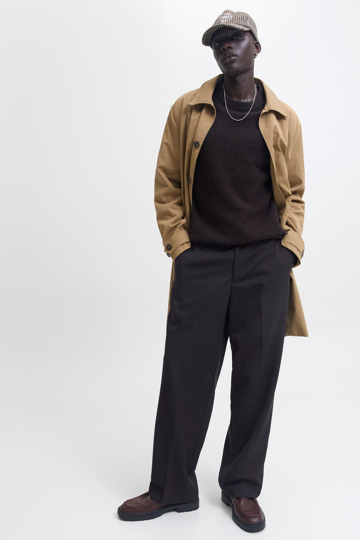 JPSTBILL Toby Chinos Wide fit L32 - Black