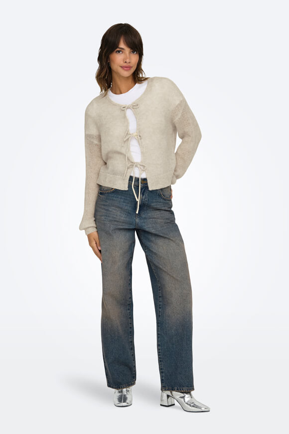 Muline cardigan - Whitecap Gray