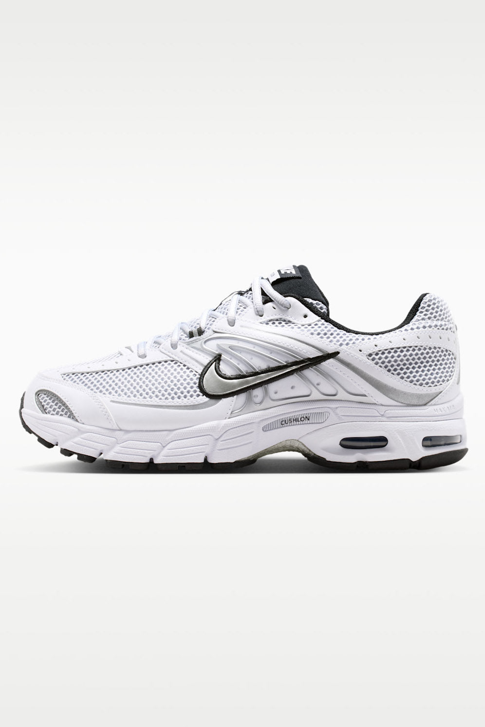 Air Max Moto 2K sneakers - White + Metallic Silver + Black