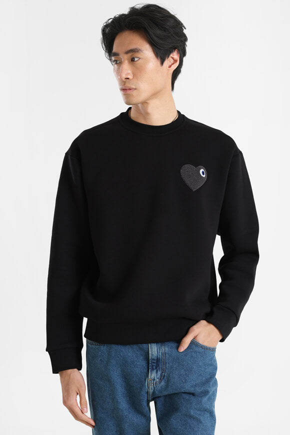 Heart Sweatshirt - Black