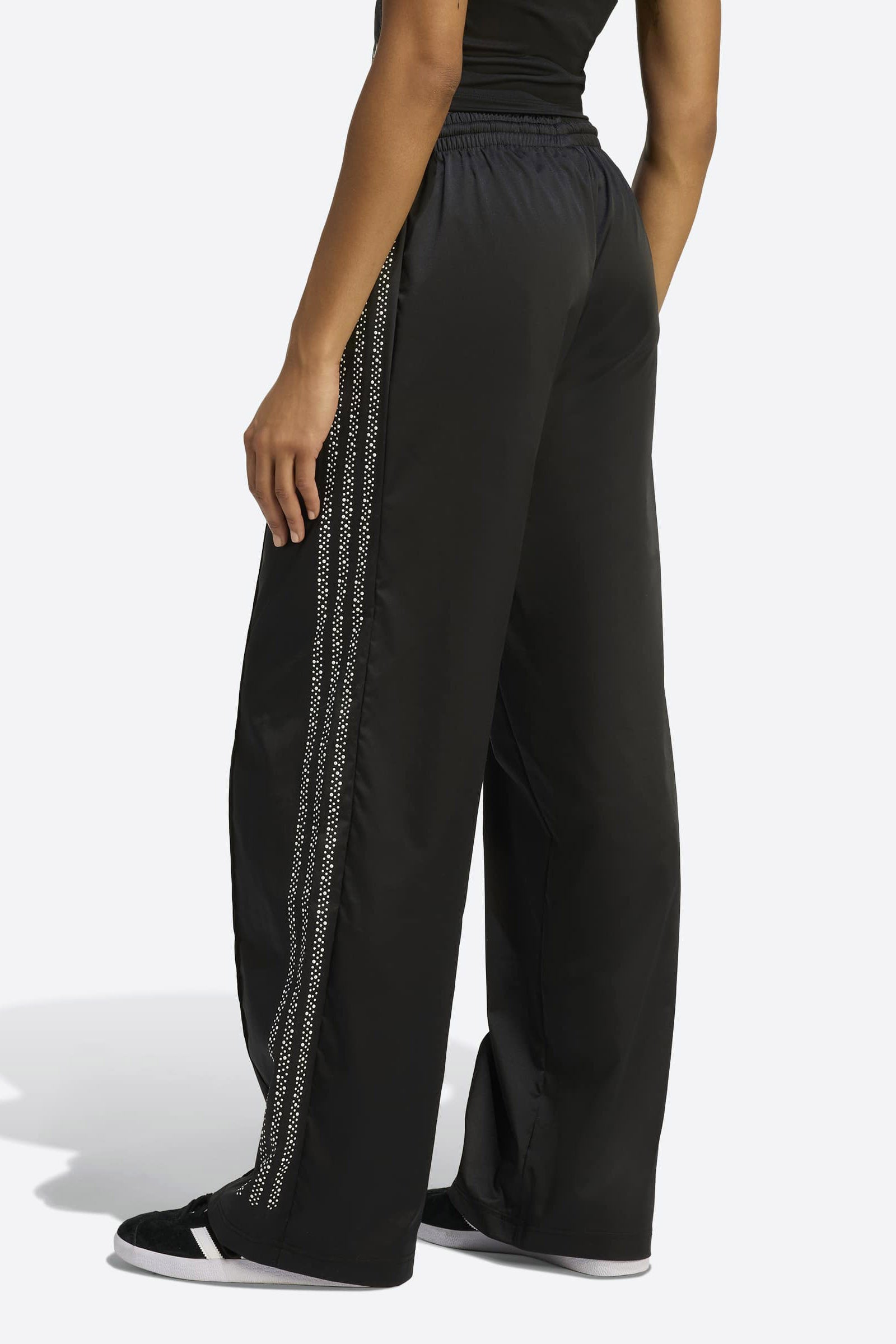 Pearl Firebird pantalon de survêtement satiné - Black