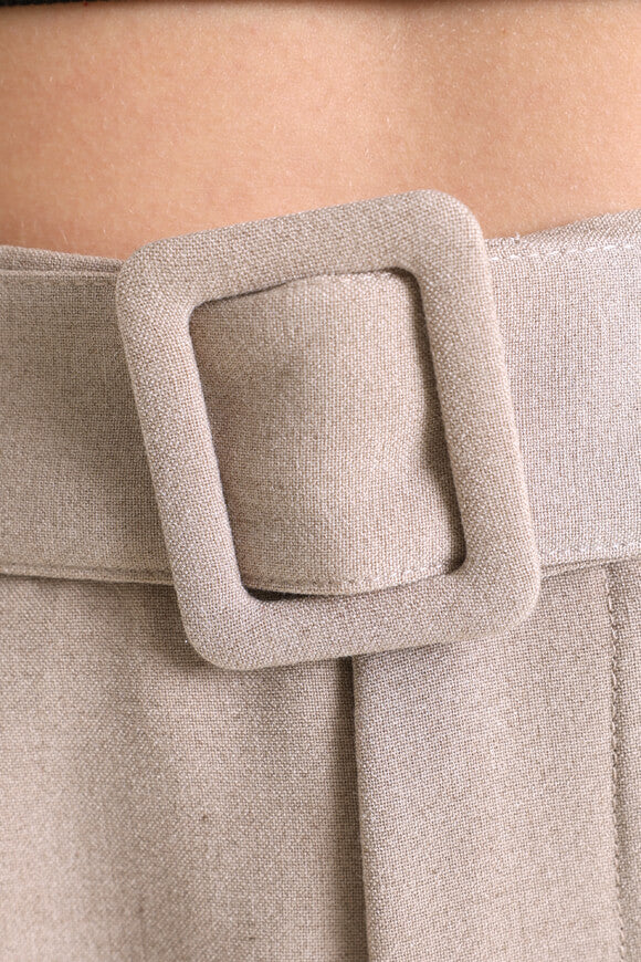 Wide Leg Hose - Beige