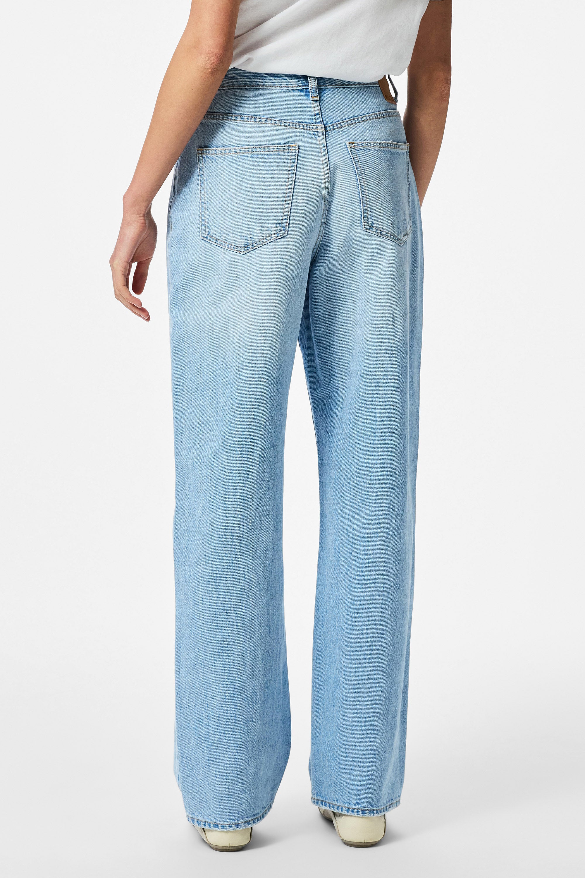 PCKATE Straight Fit Jeans L32 - Light Blue Denim