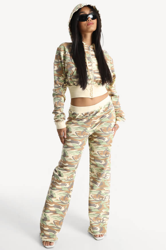 Sweatpants - Camouflage Beige