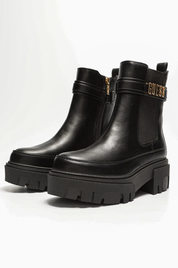 Plateau Stiefelette - Schwarz