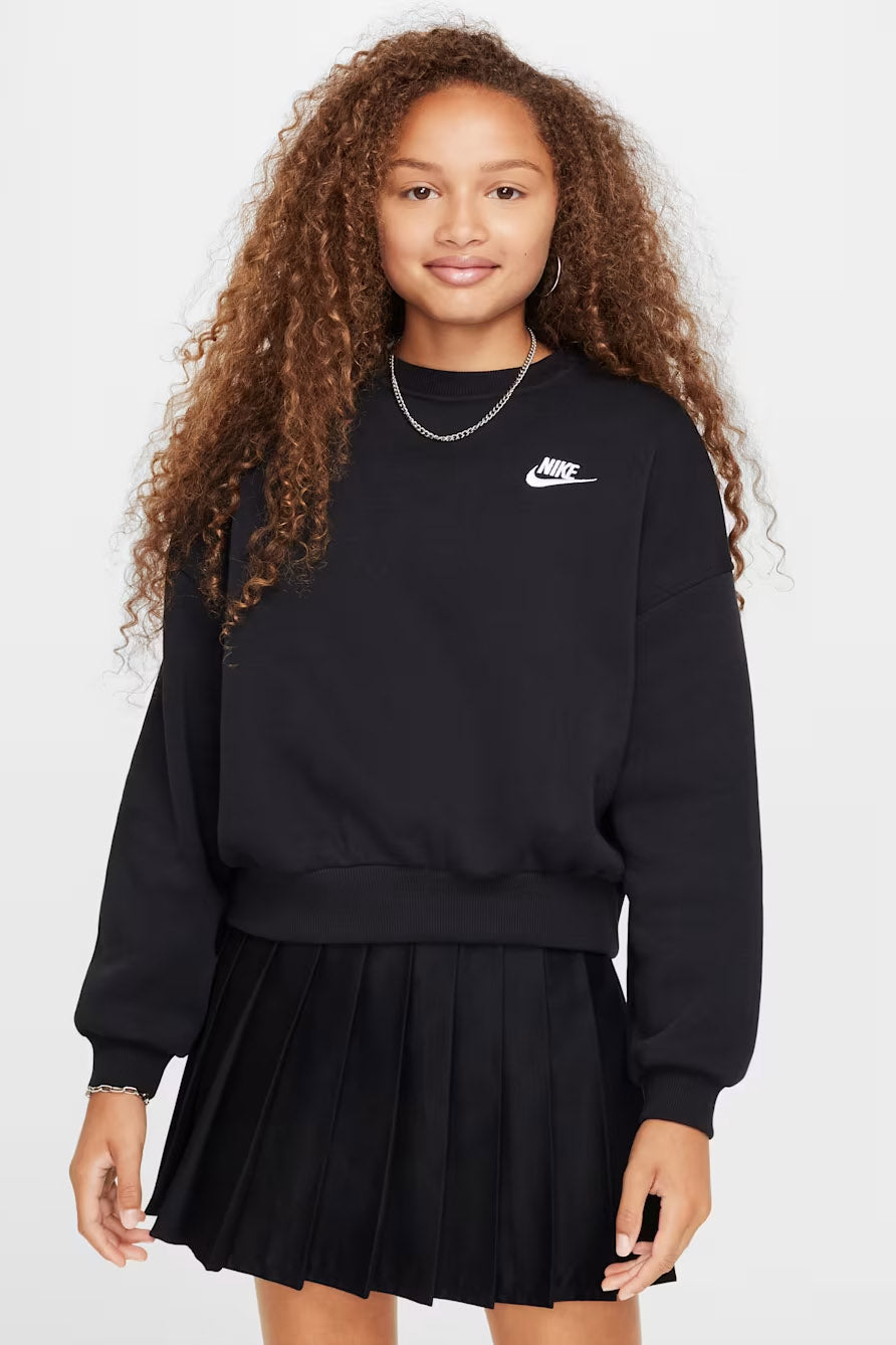 Sportswear Club Fleece Oversize Sweatshirt - Black