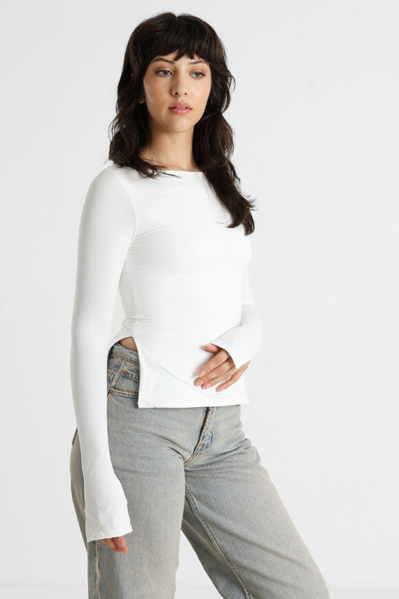 Long sleeve shirt - Offwhite