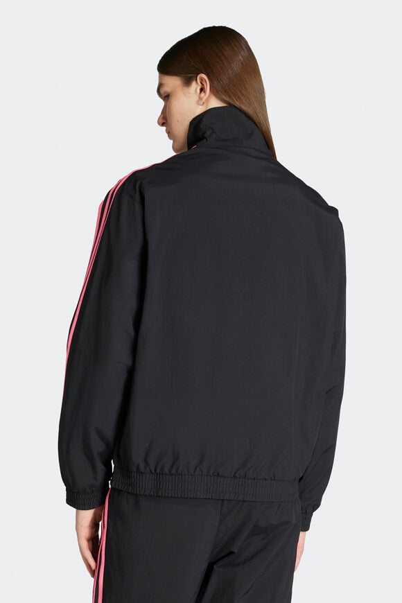 Veste de survêtement Woven Firebird Oversize - Black + Lucid Pink