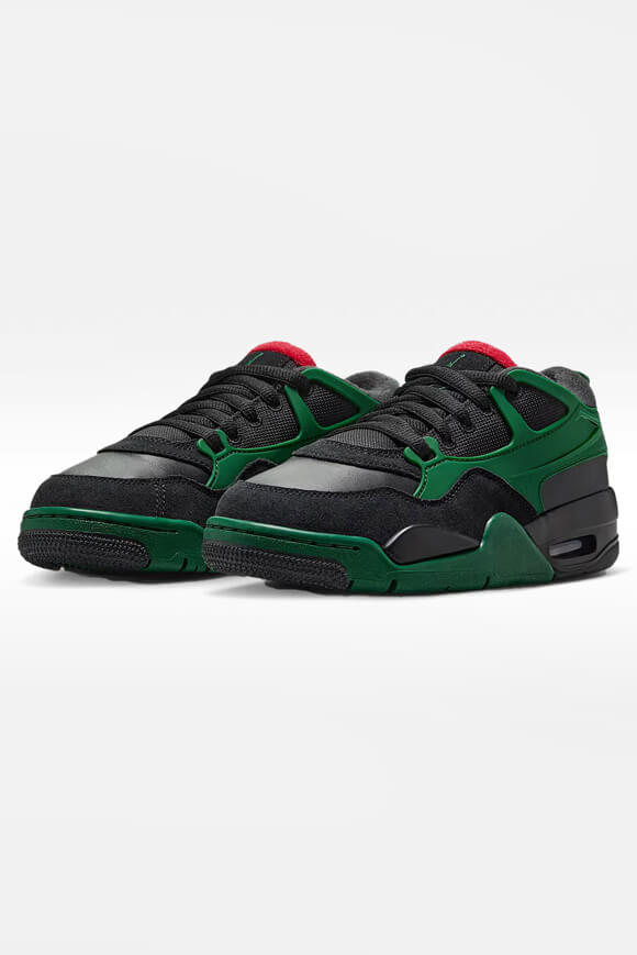 Air Jordan 4 RM sneakers - Black + Varsity Red + Gorge Green