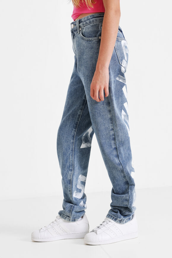 Jean straight fit - Bleu denim