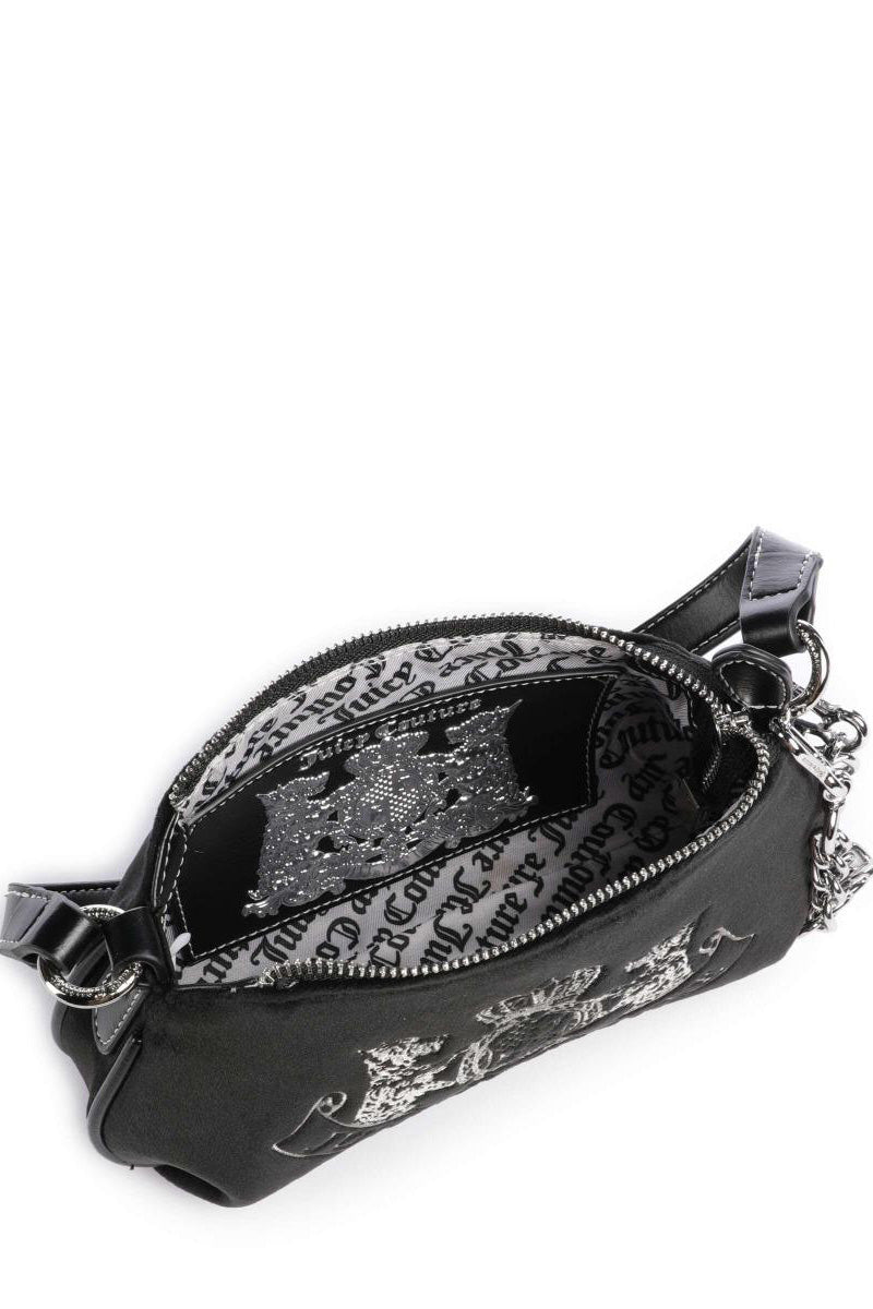 Sac à main et à bandoulière en velours - Black