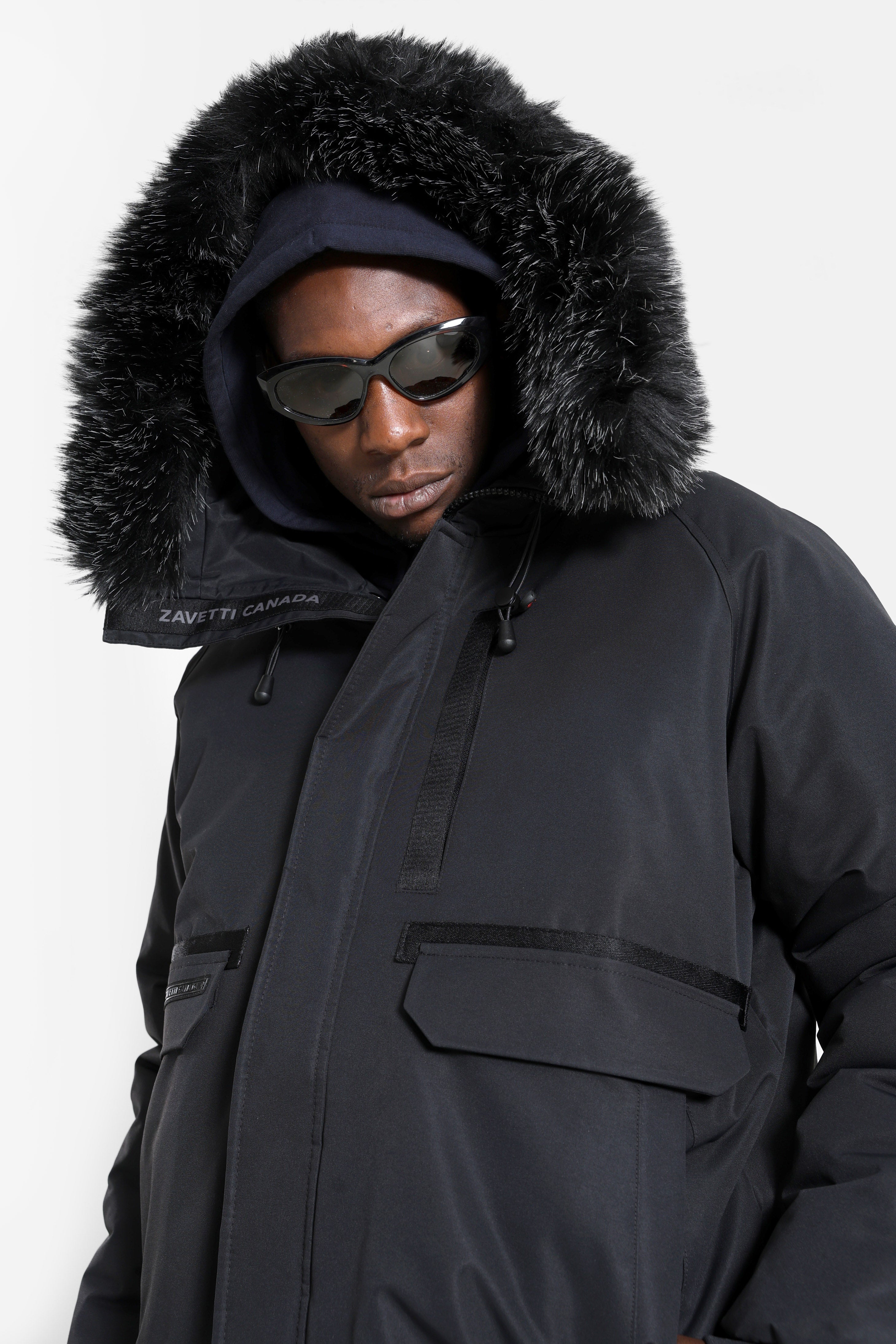 Abelli 3.0 giacca bomber imbottita - Black