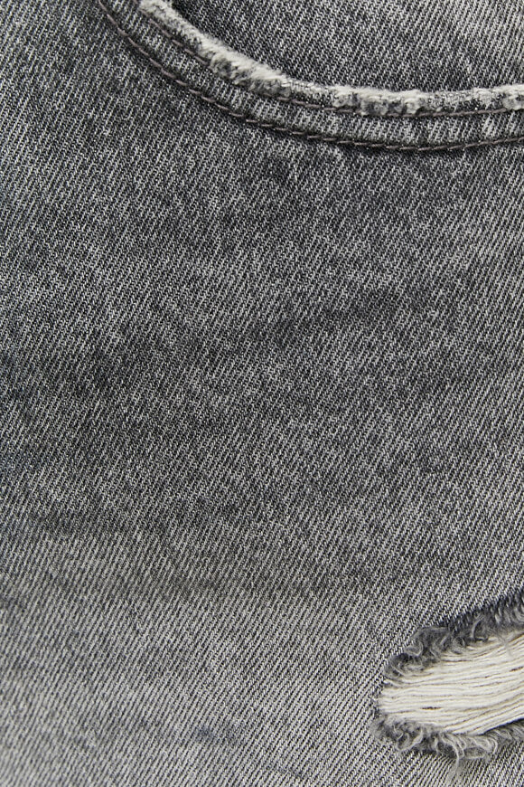 Mom fit denim shorts - dark gray denim