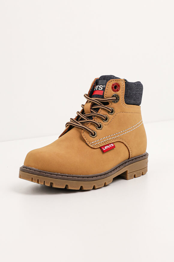 Baby Schnürstiefelette - Camel