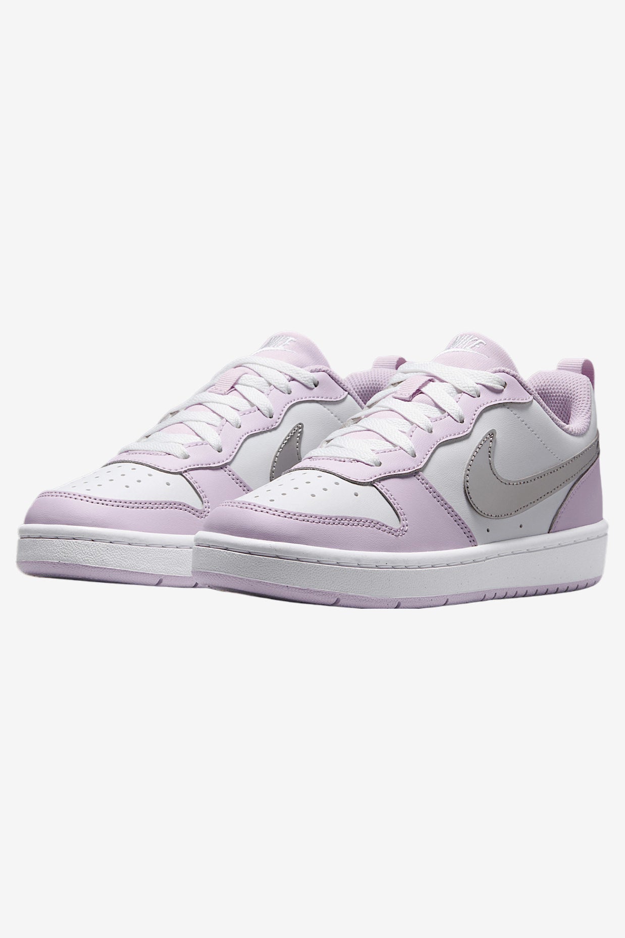 Court Borough Recraft Sneaker - Doll + Metallic Silver + White