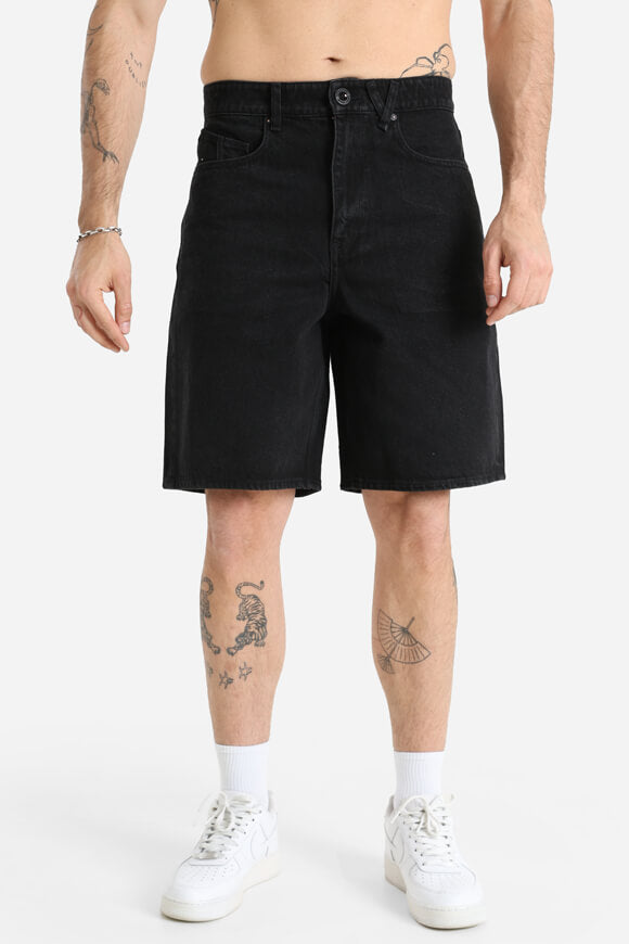 Billow short en jean loose fit - Black