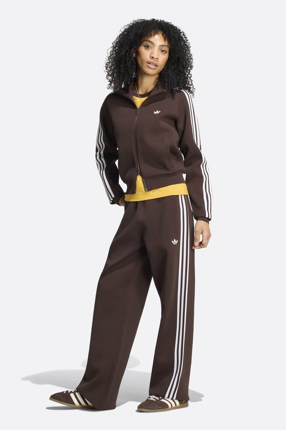 Adilenium knitted tracksuit jacket - Aurora Coffee