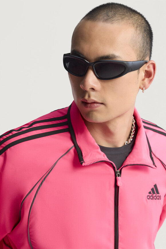 Teamgeist Adicolor Trainingsjacke - Lucid Pink + Black