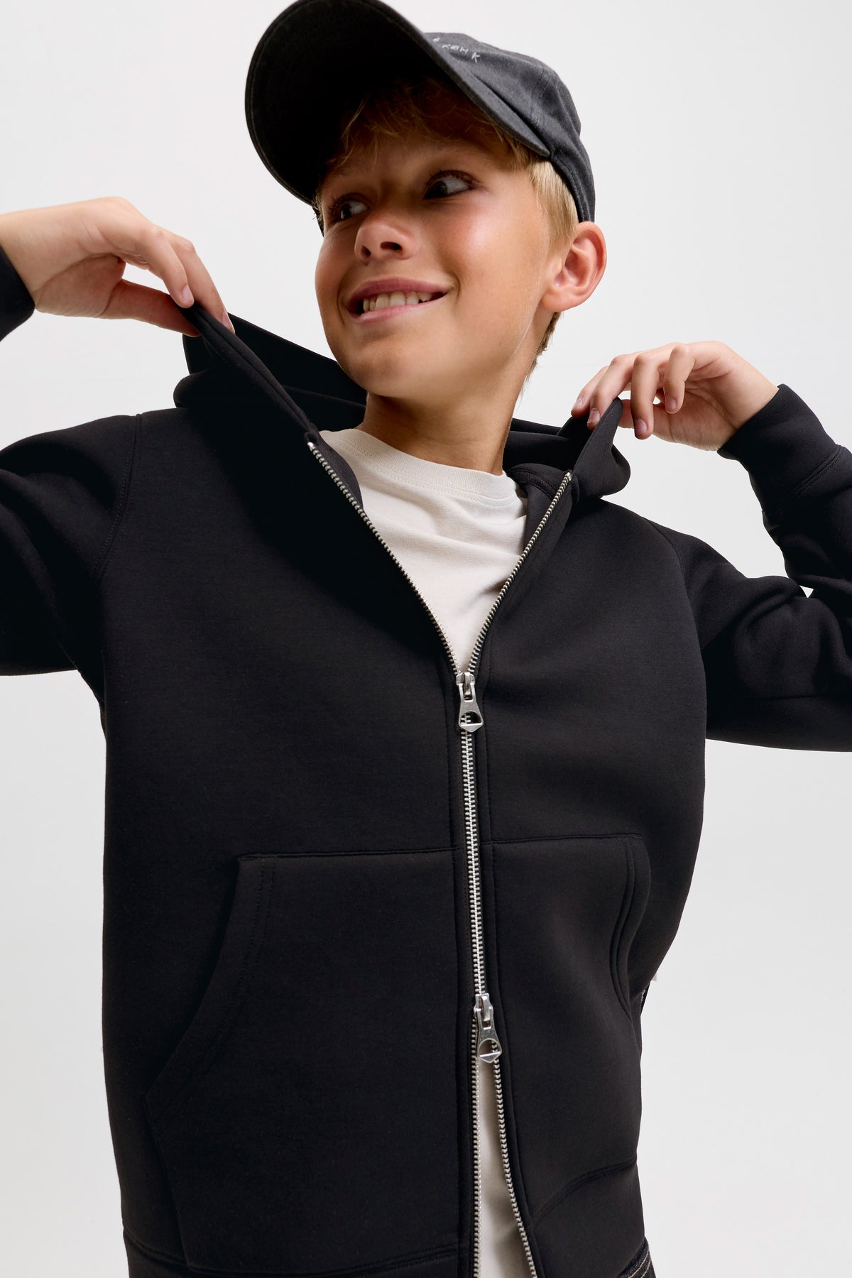 JCOLEGACY zip-up hoodie sweatshirt - Black