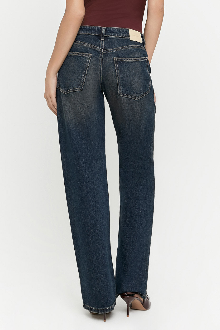 Straight leg jeans - Dark Indigo Wash