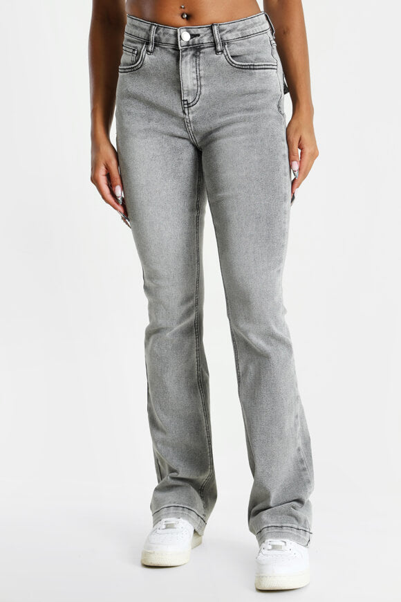 Flare jeans - gray used