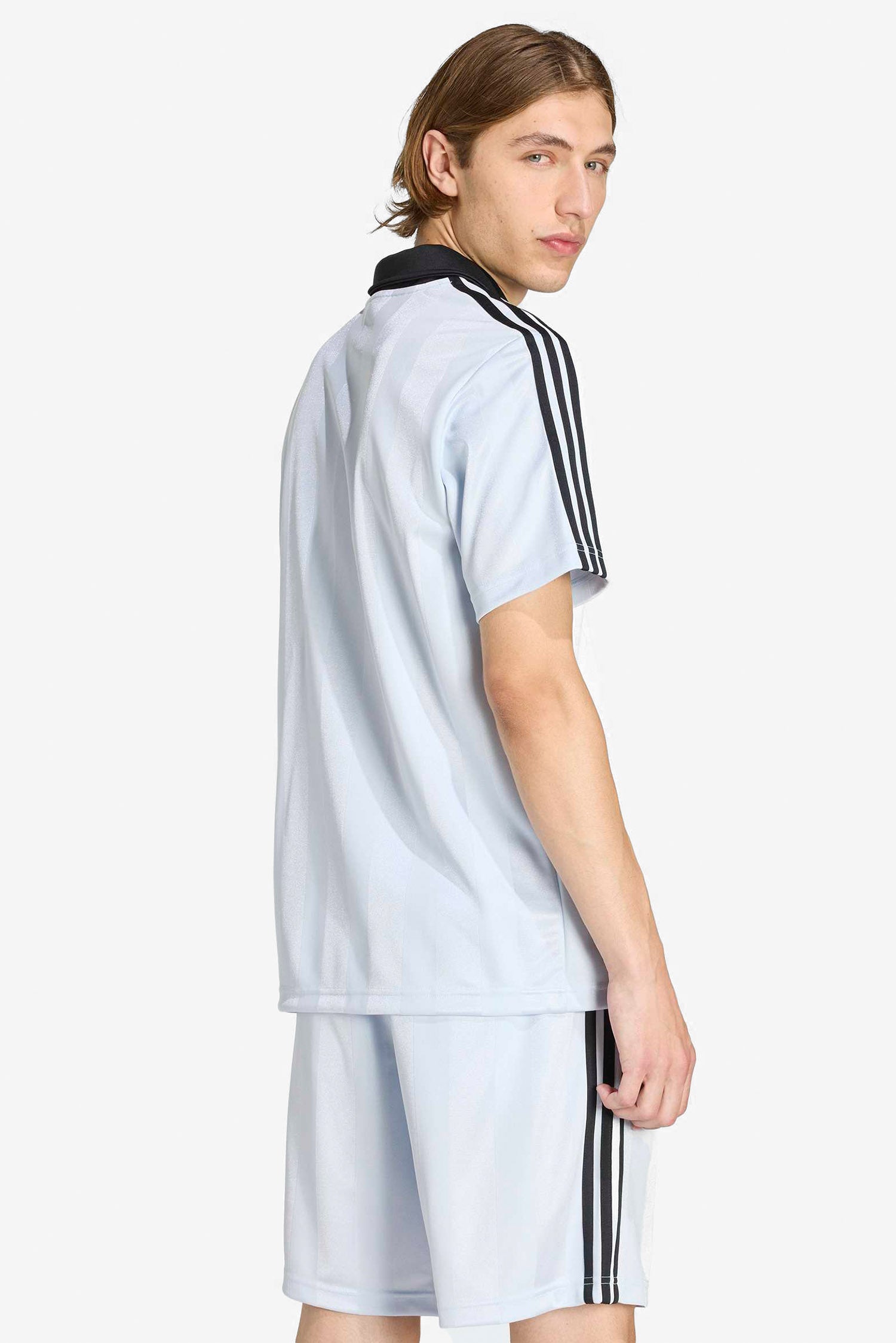 Polo in jersey - Crystal Sky