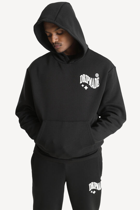 Hooded sweatshirt - Jet Black
