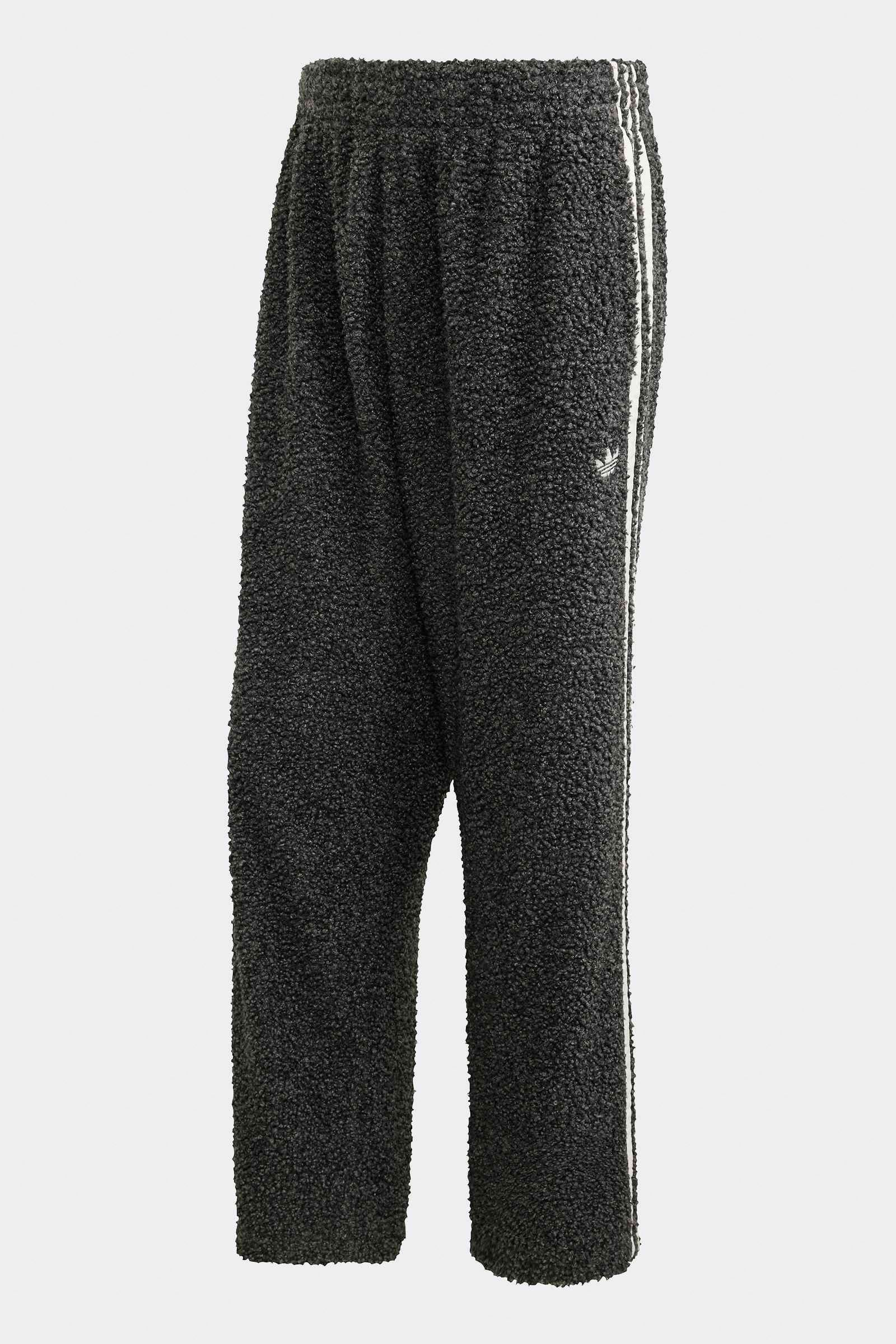 Pantaloni della tuta Firebird in bouclé peluche - Black