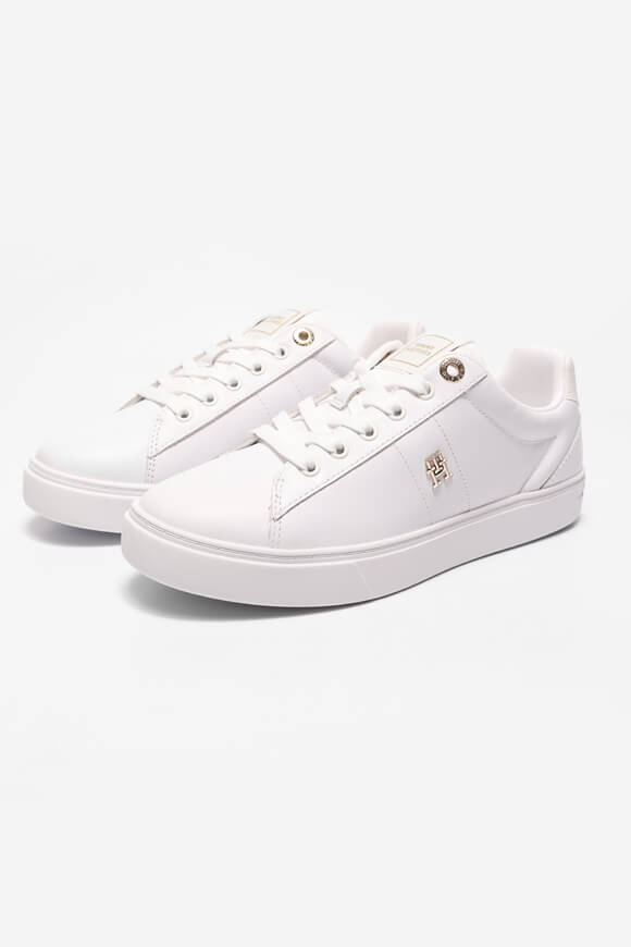 Essential Elevated Court Sneaker - White