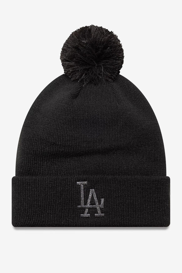 Pom-Beanie - Black