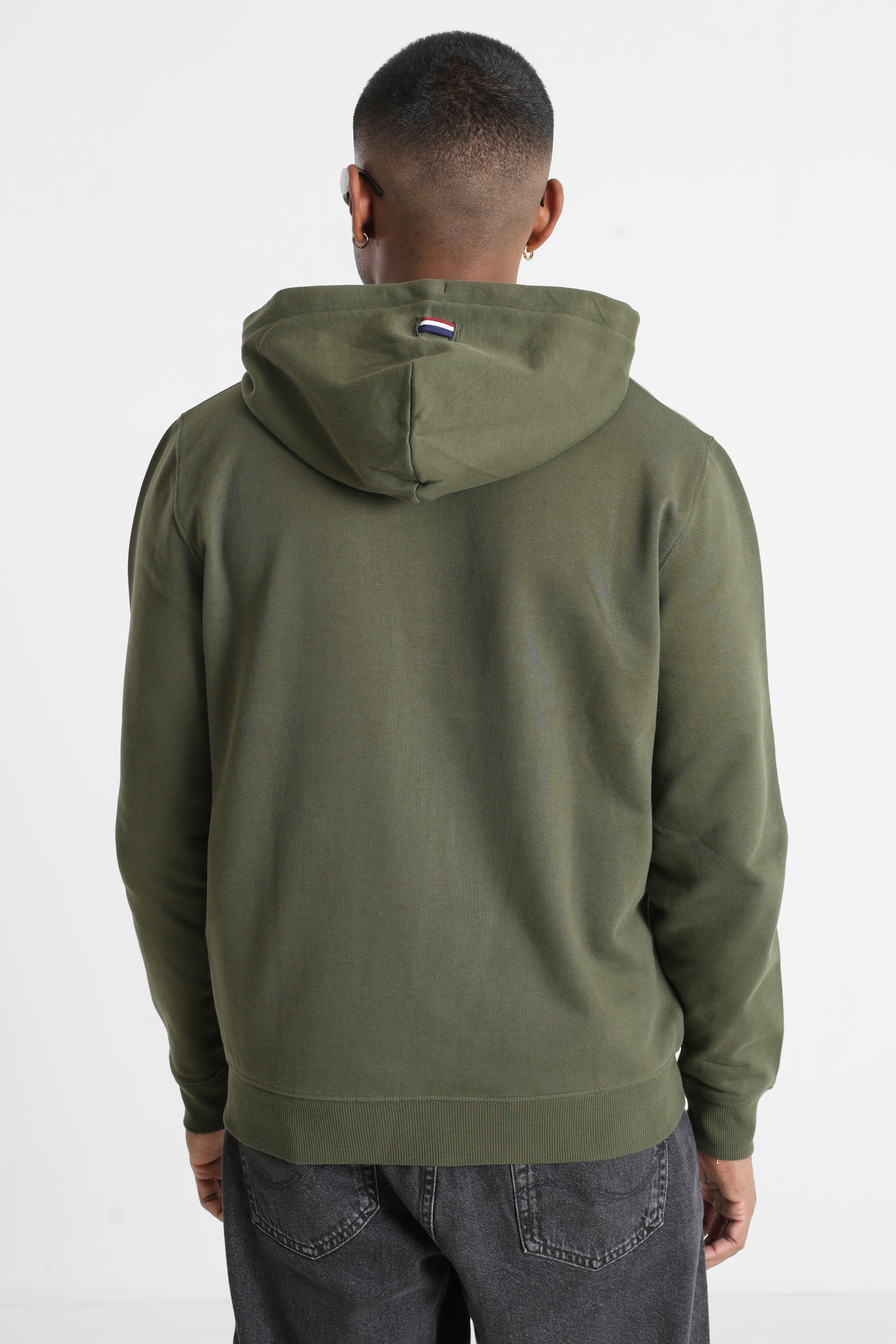 Luke Kapuzensweatjacke - Olive
