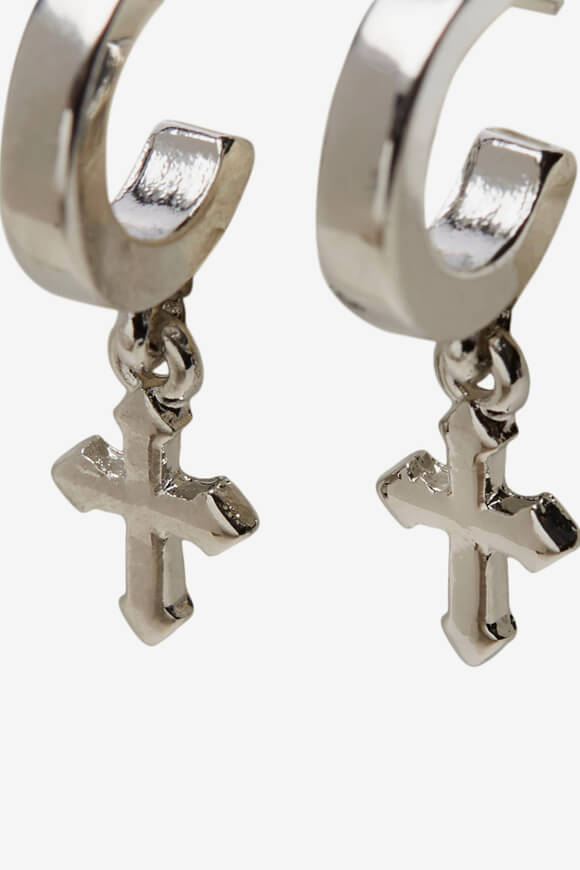 Lot de boucles d'oreilles - Argenté