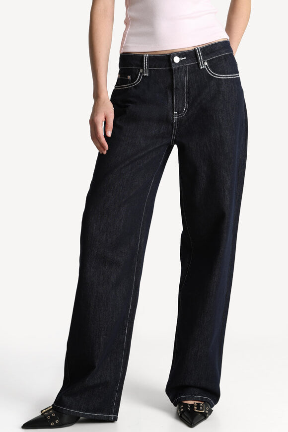 Jeans larghi - blu scuro