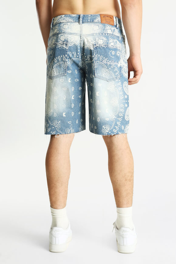 Jeansshorts - Medium Blue Denim