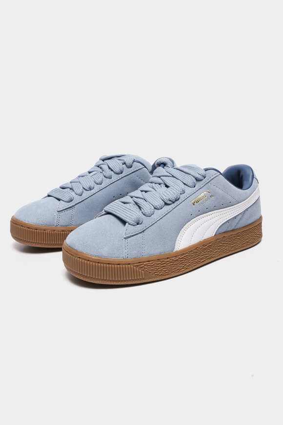 Suede XL Sneaker - Cool Blue + Gum