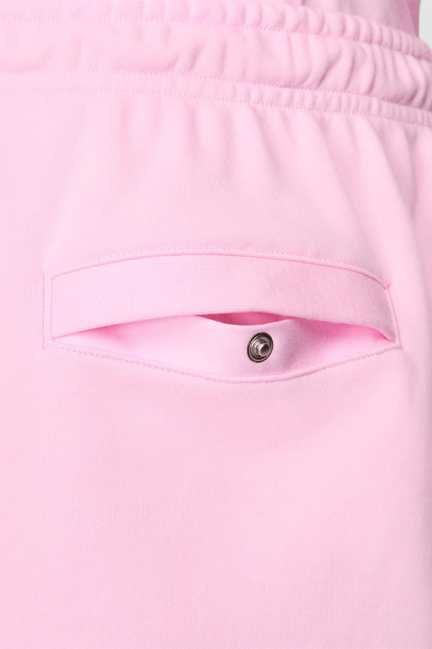 Sportswear Club sweat shorts - Pink Foam + White