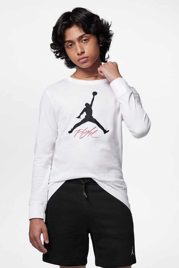 Camicia Baseline Flight maniche lunghe - White