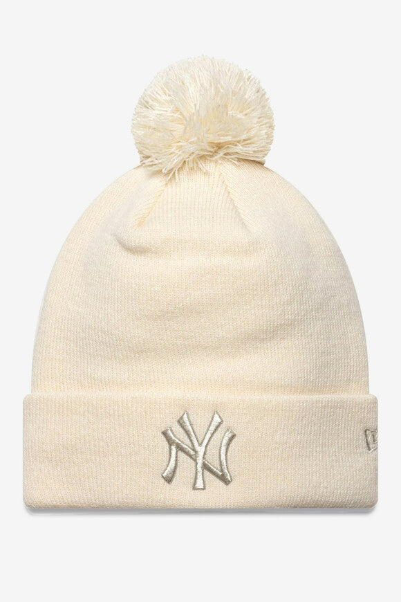 Pom-Beanie - Cream