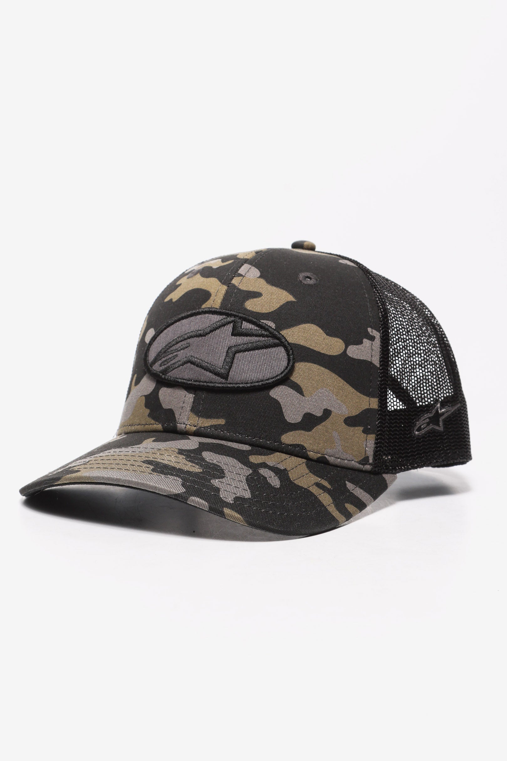 Cappellino Trucker / Snapback - Black Camo
