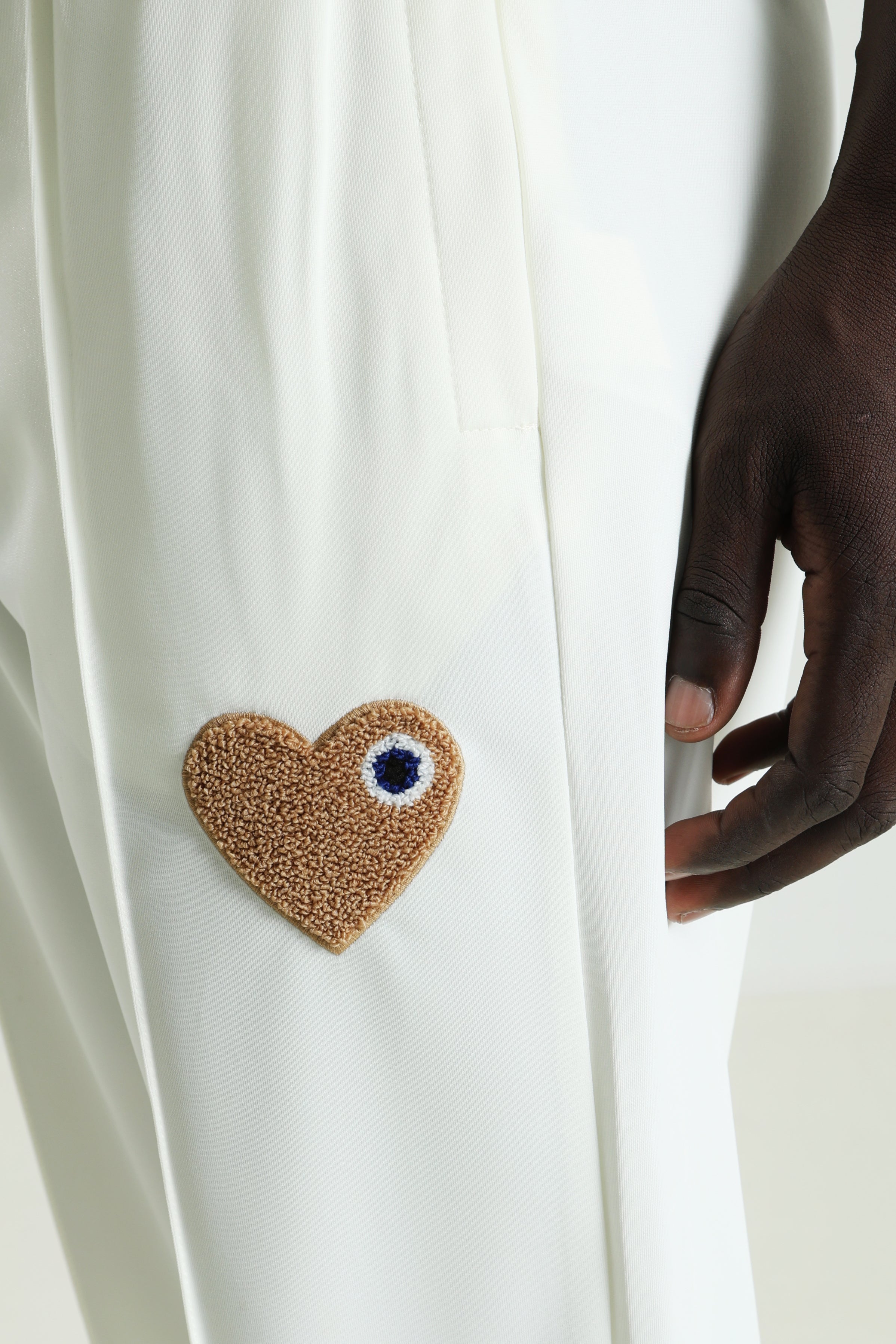 Pantaloni della tuta Heart - Offwhite