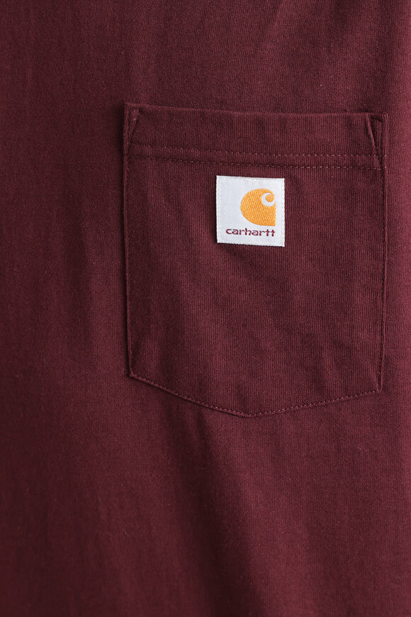 Pocket Oversize T-Shirt - Port