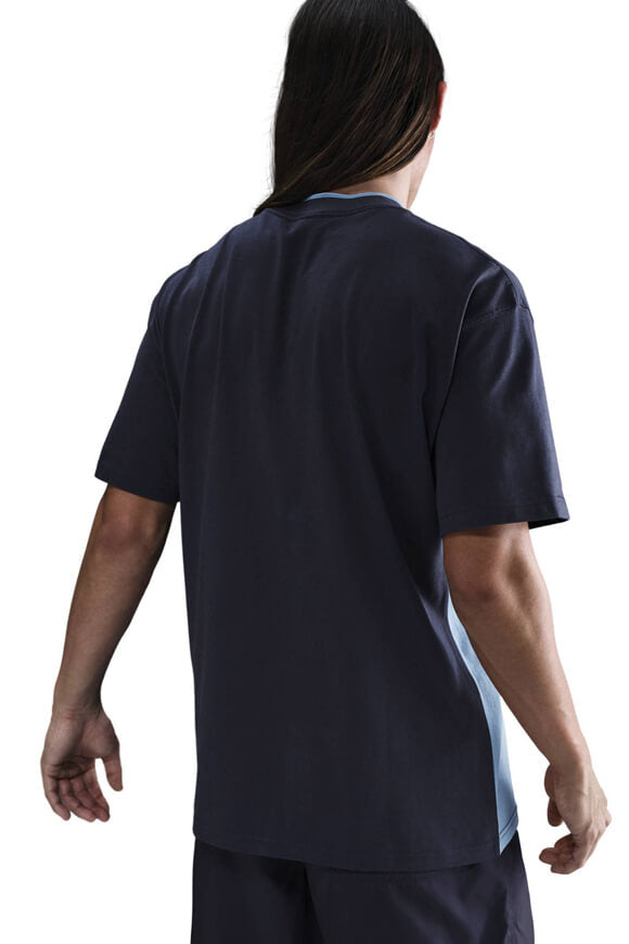 Air t-shirt ample - Obsidian + Blue Beyond