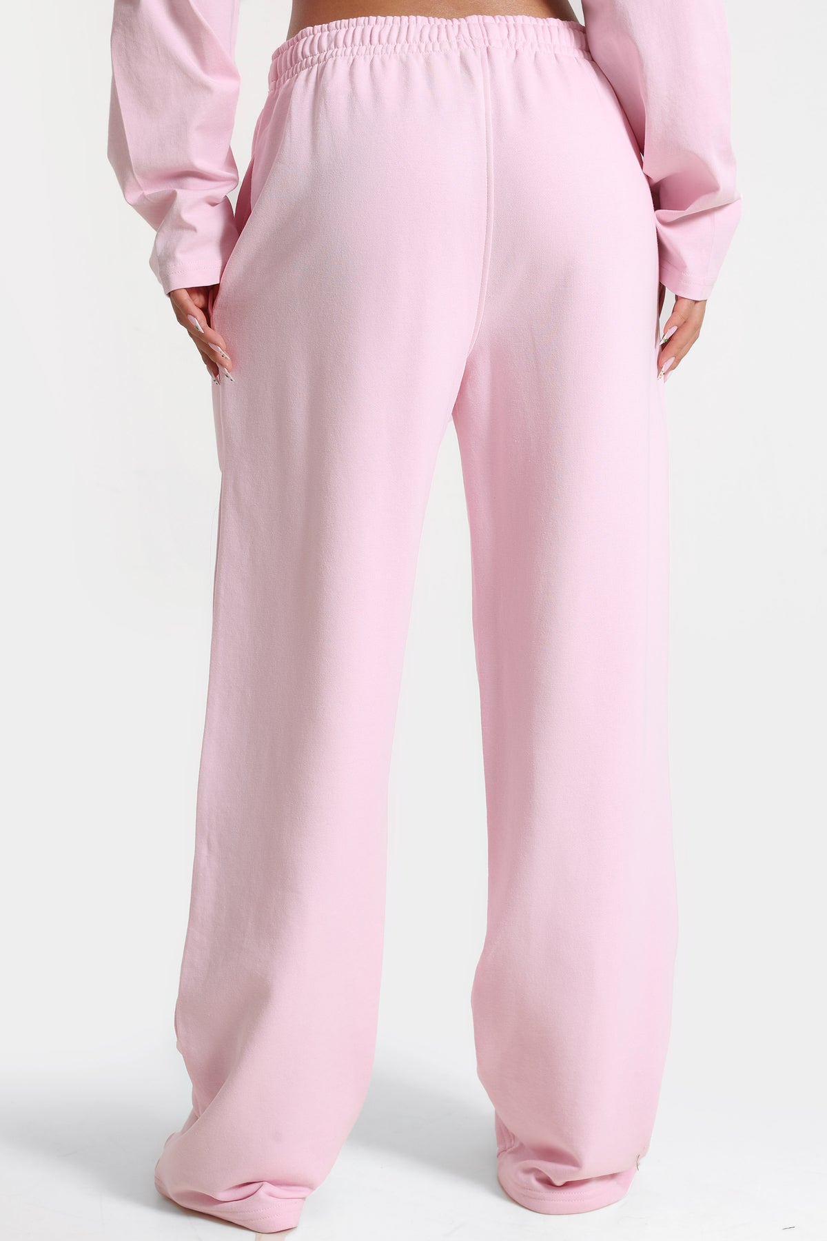 Pantaloni in felpa - Rosa